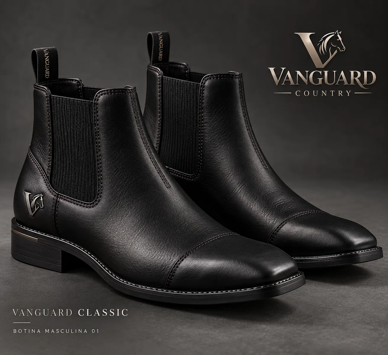 Estudo visual Vanguard Classic — imagem conceitual